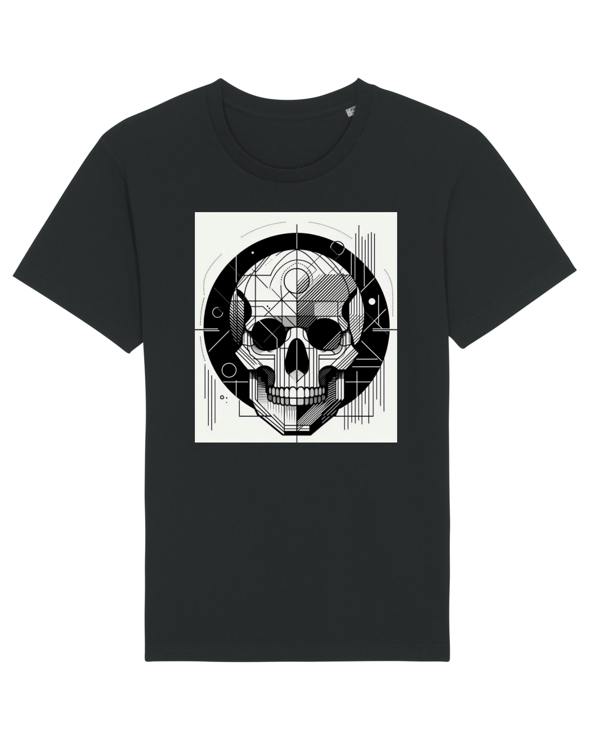 Tricou mânecă scurtă Unisex Rocker Black