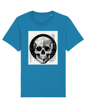 Skull/Craniu in diferite stiluri 07 Azur