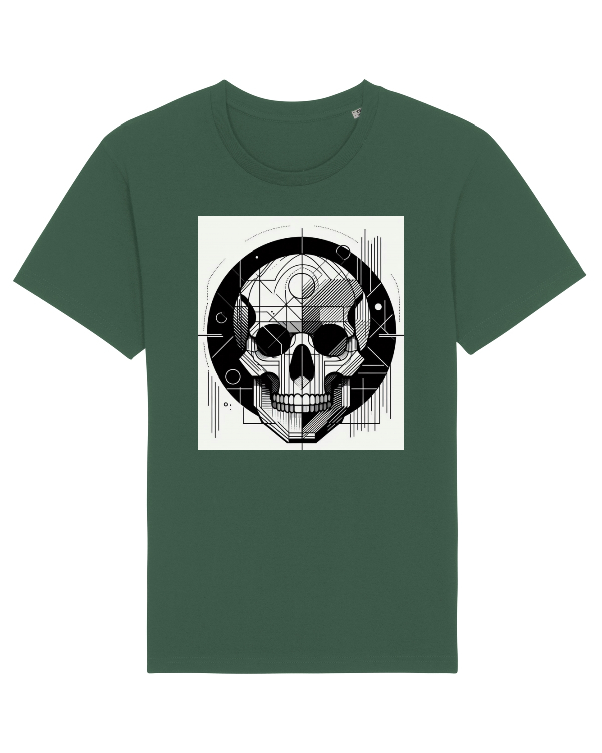 Tricou mânecă scurtă Unisex Rocker Bottle Green