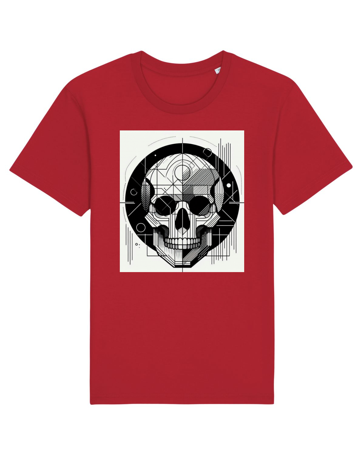 Tricou mânecă scurtă Unisex Rocker Red