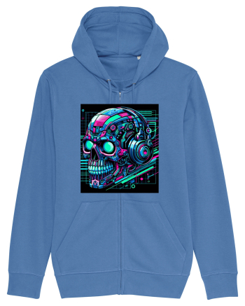 Skull/Craniu in diferite stiluri 10 Bright Blue