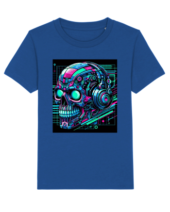 Skull/Craniu in diferite stiluri 10 Majorelle Blue