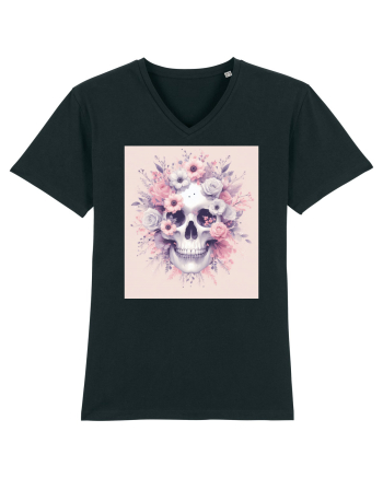 Skull/Craniu in diferite stiluri 08 Black