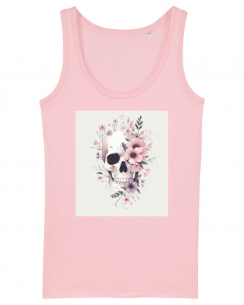 Skull/Craniu in diferite stiluri 09 Cotton Pink