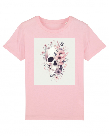 Skull/Craniu in diferite stiluri 09 Cotton Pink