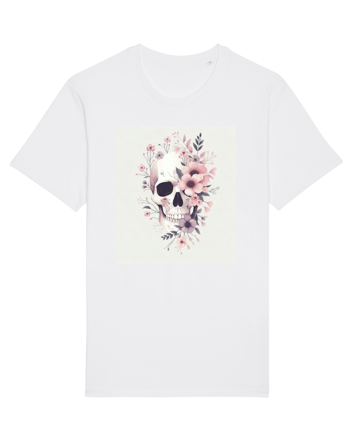 Tricou mânecă scurtă Unisex Rocker White