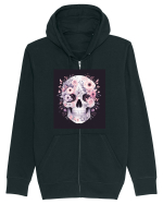 Skull/Craniu in diferite stiluri 11 Hanorac cu fermoar Unisex Connector