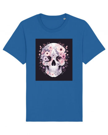 Skull/Craniu in diferite stiluri 11 Royal Blue