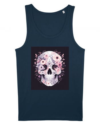 Skull/Craniu in diferite stiluri 11 Navy