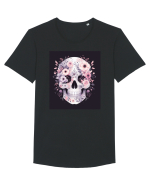 Skull/Craniu in diferite stiluri 11 Tricou mânecă scurtă guler larg Bărbat Skater