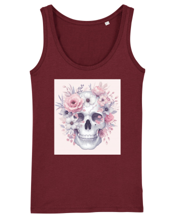 Skull/Craniu in diferite stiluri 12 Burgundy