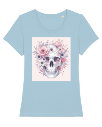 Skull/Craniu in diferite stiluri 12 Sky Blue