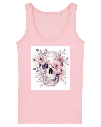 Skull/Craniu in diferite stiluri 13 Cotton Pink
