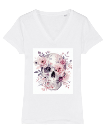 Skull/Craniu in diferite stiluri 13 White