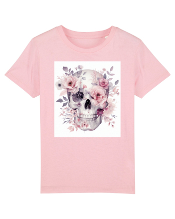 Skull/Craniu in diferite stiluri 13 Cotton Pink