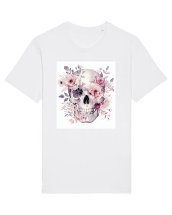 Skull/Craniu in diferite stiluri 13 White