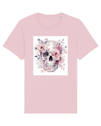 Skull/Craniu in diferite stiluri 13 Cotton Pink