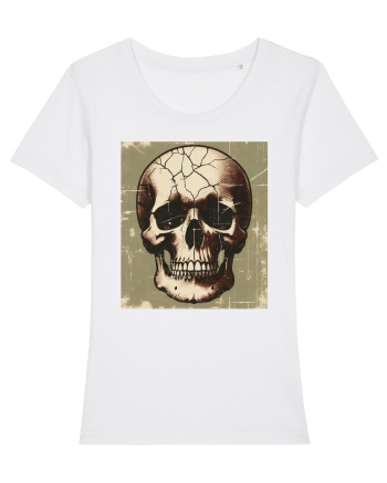 Skull/Craniu in diferite stiluri 14 White
