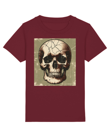 Skull/Craniu in diferite stiluri 14 Burgundy