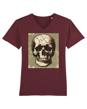 Skull/Craniu in diferite stiluri 14 Burgundy