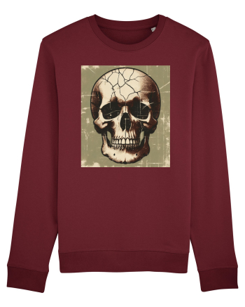 Skull/Craniu in diferite stiluri 14 Burgundy