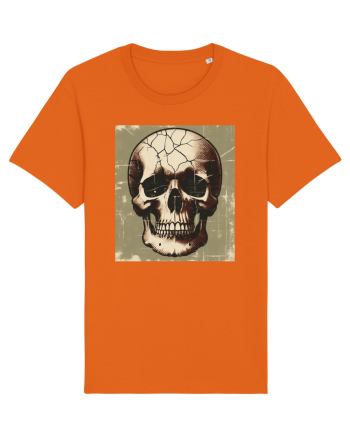 Skull/Craniu in diferite stiluri 14 Bright Orange