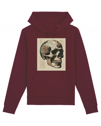 Skull/Craniu in diferite stiluri 15 Burgundy