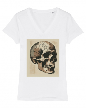 Skull/Craniu in diferite stiluri 15 White