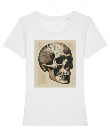 Skull/Craniu in diferite stiluri 15 White