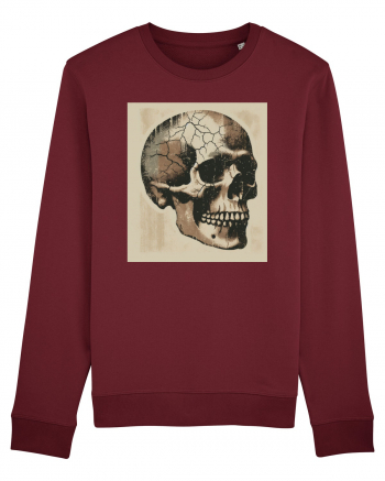 Skull/Craniu in diferite stiluri 15 Burgundy