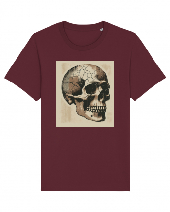 Skull/Craniu in diferite stiluri 15 Burgundy