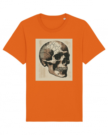 Skull/Craniu in diferite stiluri 15 Bright Orange