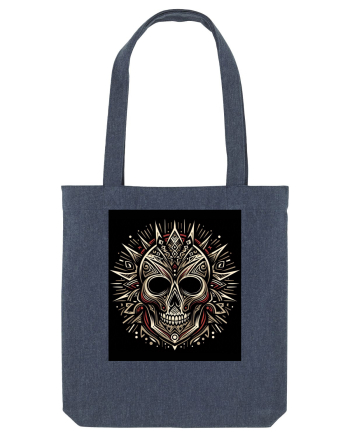 Skull/Craniu in diferite stiluri 16 Midnight Blue