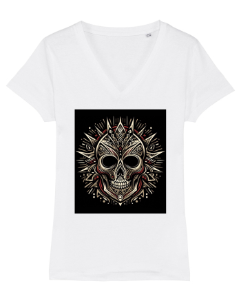 Skull/Craniu in diferite stiluri 16 White