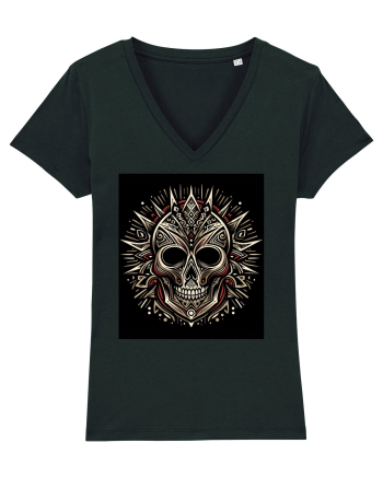 Skull/Craniu in diferite stiluri 16 Black