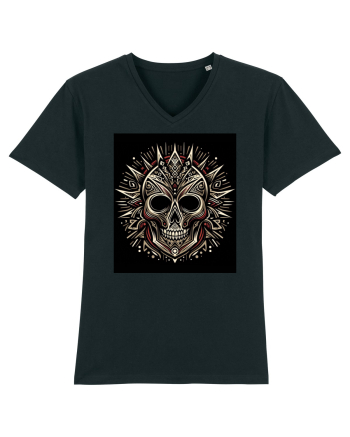 Skull/Craniu in diferite stiluri 16 Black