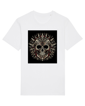 Skull/Craniu in diferite stiluri 16 White