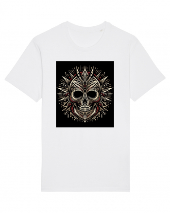 Skull/Craniu in diferite stiluri 16 Tricou mânecă scurtă Unisex Rocker