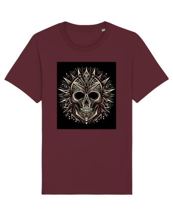 Skull/Craniu in diferite stiluri 16 Burgundy