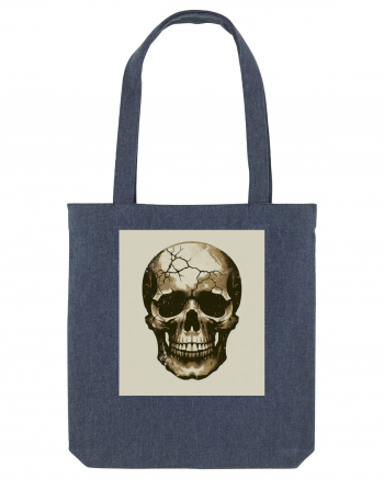 Skull/Craniu in diferite stiluri 17 Midnight Blue