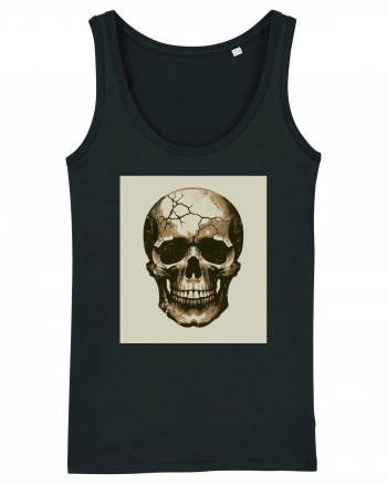 Skull/Craniu in diferite stiluri 17 Black