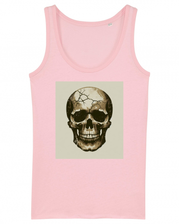 Skull/Craniu in diferite stiluri 17 Cotton Pink