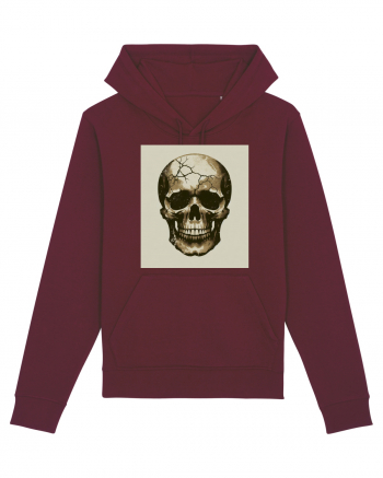 Skull/Craniu in diferite stiluri 17 Burgundy