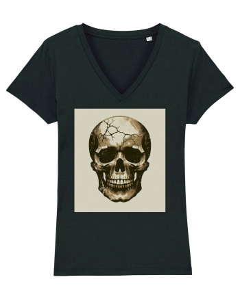 Skull/Craniu in diferite stiluri 17 Black