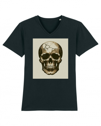 Skull/Craniu in diferite stiluri 17 Black