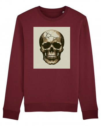 Skull/Craniu in diferite stiluri 17 Burgundy