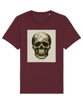 Skull/Craniu in diferite stiluri 17 Burgundy