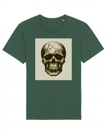 Skull/Craniu in diferite stiluri 17 Bottle Green