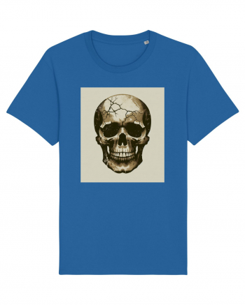 Skull/Craniu in diferite stiluri 17 Royal Blue