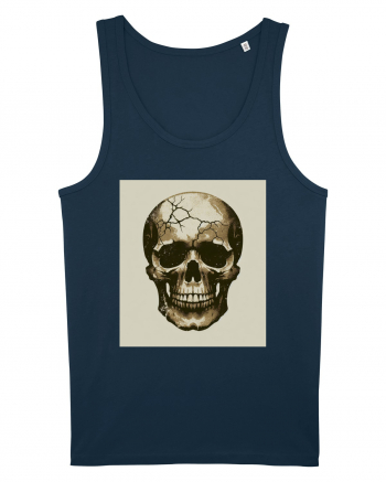 Skull/Craniu in diferite stiluri 17 Navy